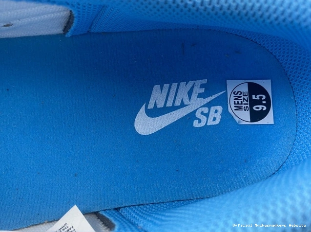 Official Maikesneakers 1 Low x UNC Air Jordan SB Nike CJ7891-401 0805